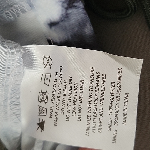 NEW - Men's Blue and White Swim Trunks - Picture 4 of 4